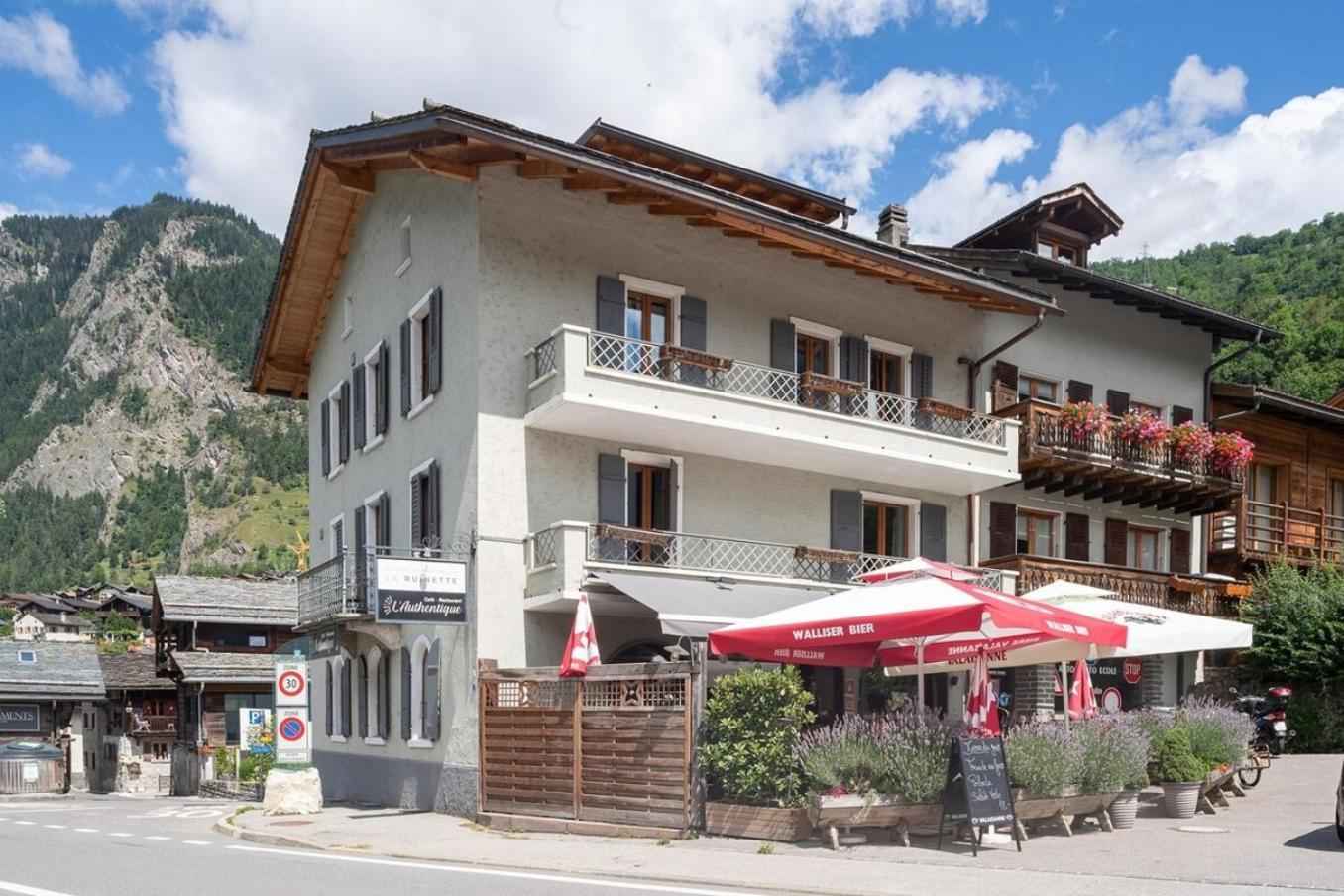 La Ruinette - Boutique Apartments Le Châble Eksteriør bilde